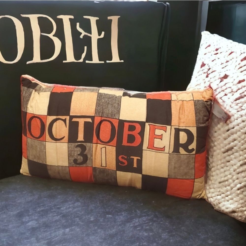 John Derian October Pillow Halloween